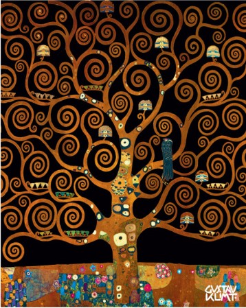 Under The Tree Of Life - Gustav Klimt Painting